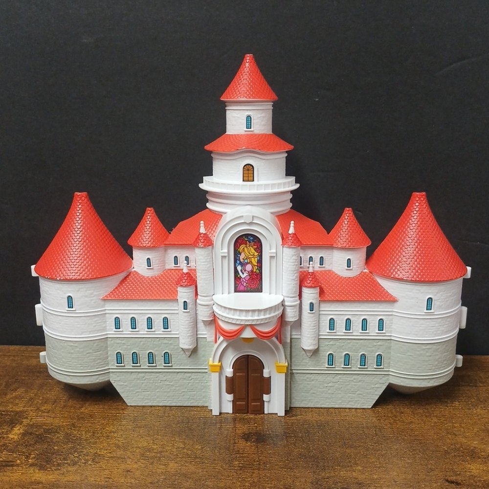 Nintendo The Super Mario Bros Movie Kingdom Castle FRONT Only *No Figures*